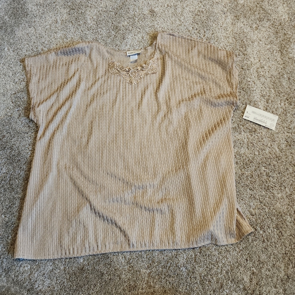 New with tags Vintage Retro Alice Stuart Women's Shirt BlouseSize 12.